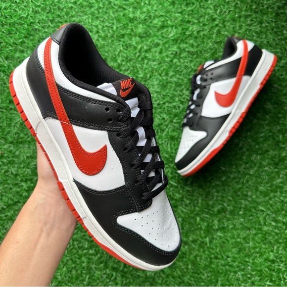 Nike Dunk Low Retro White Dragon Red Black - Picture 3 of 12